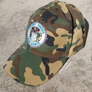 MINGXINGCAP 𝐔𝐍𝐈𝐓𝐄𝐃 𝐒𝐓𝐀𝐓𝐄𝐒 𝐀𝐈𝐑 𝐅𝐎𝐑𝐂𝐄 Baseball Cap Camo